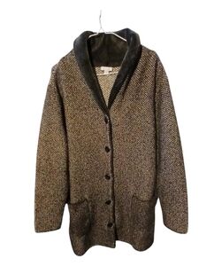 J. Jill sweater duster jacket coat knit  Large